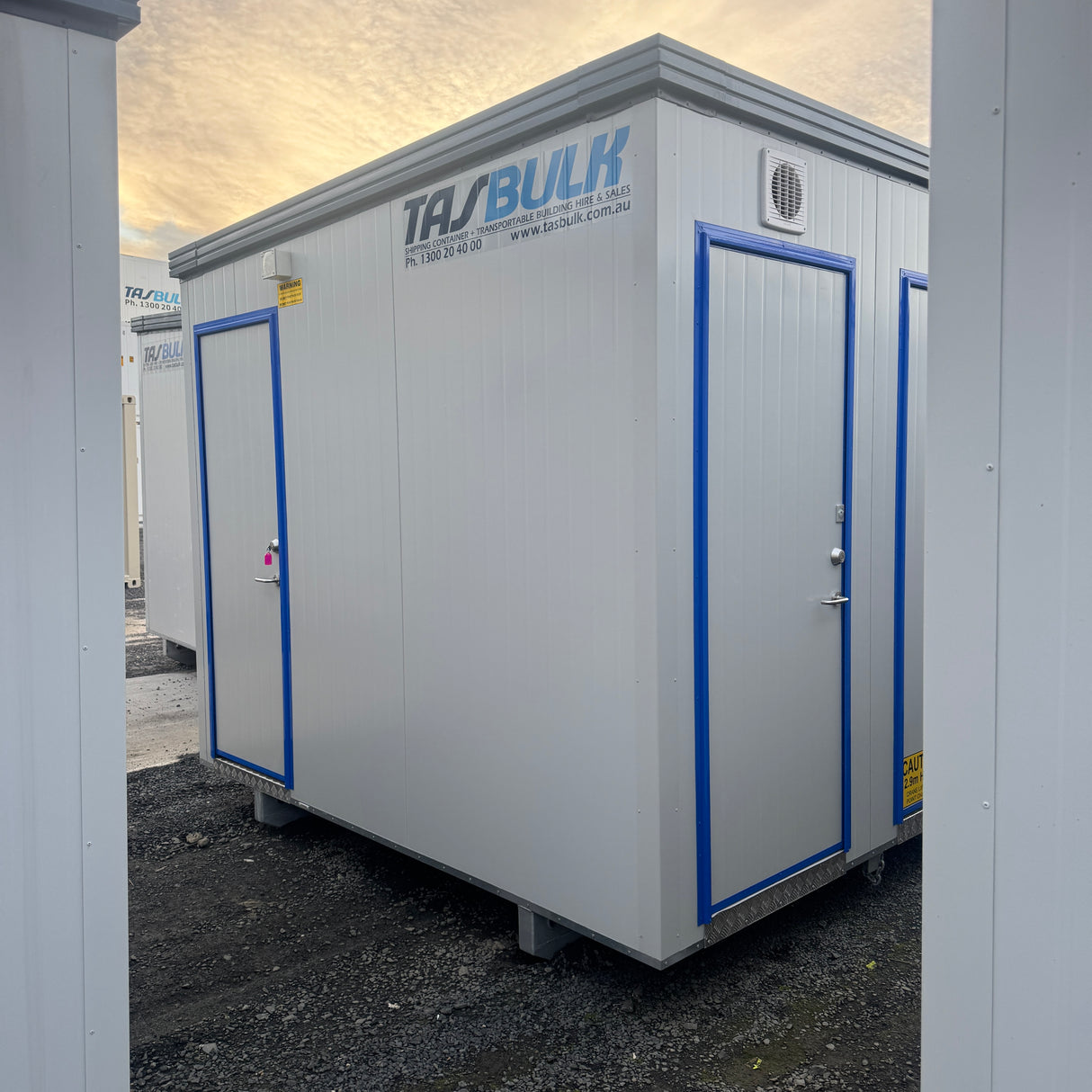 6.0 x 3.0m Uni Sex Ablution Block
