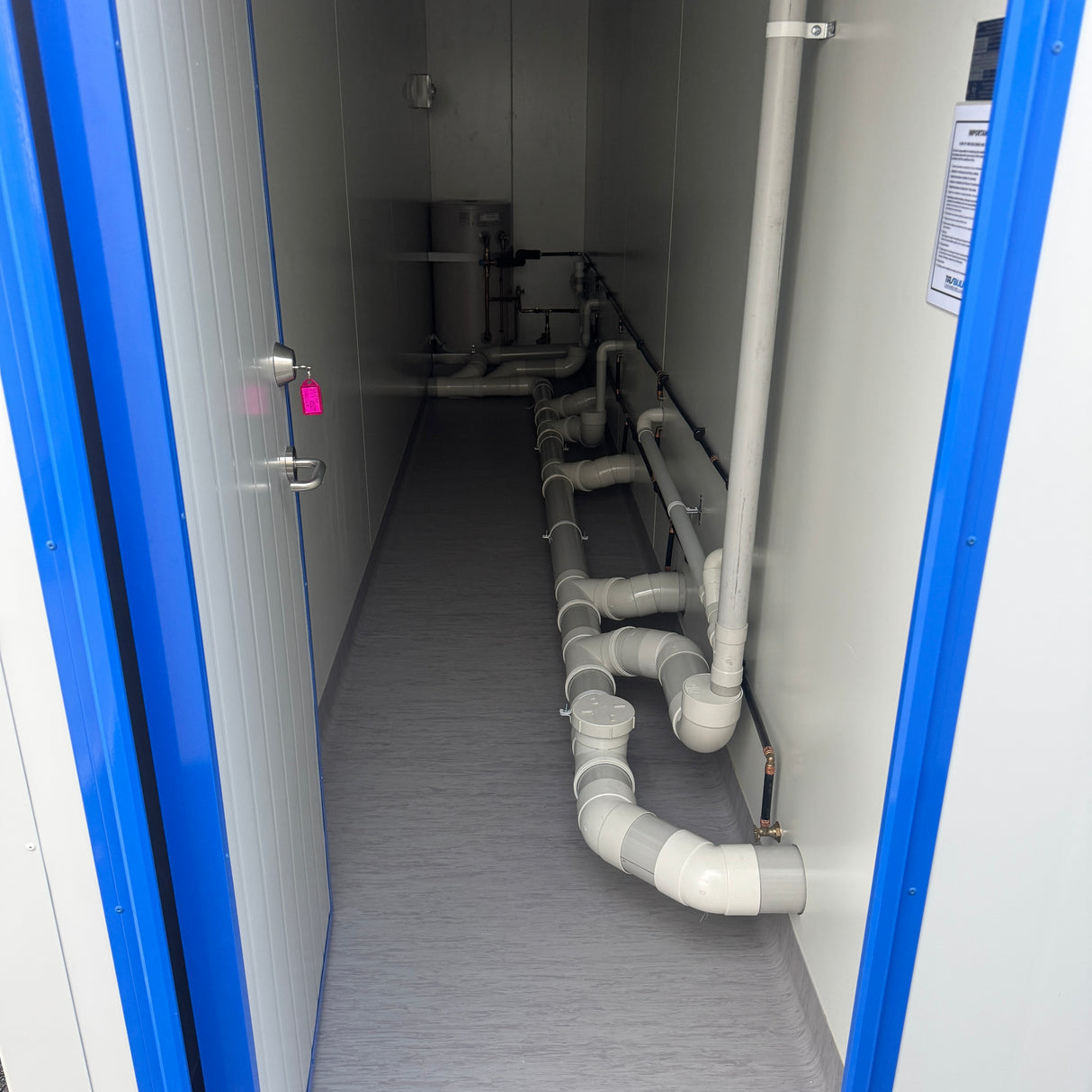 6.0 x 3.0m Uni Sex Ablution Block