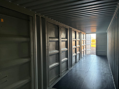 Special: 40ft Quad Side Door Container