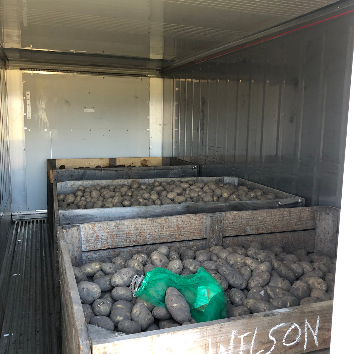 Tasbulk: Supporting Agricultural Innovation with Refrigerated Potato S